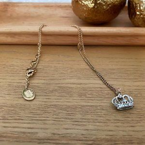 Juicy Couture Tiara Gold and Silver Necklace